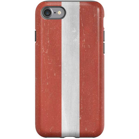Latvia Flag Distressed iPhone SE (2nd & 3rd Gen) Pro Case